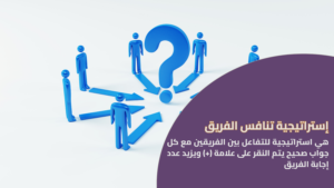 استراتيجية تنافس الفريق